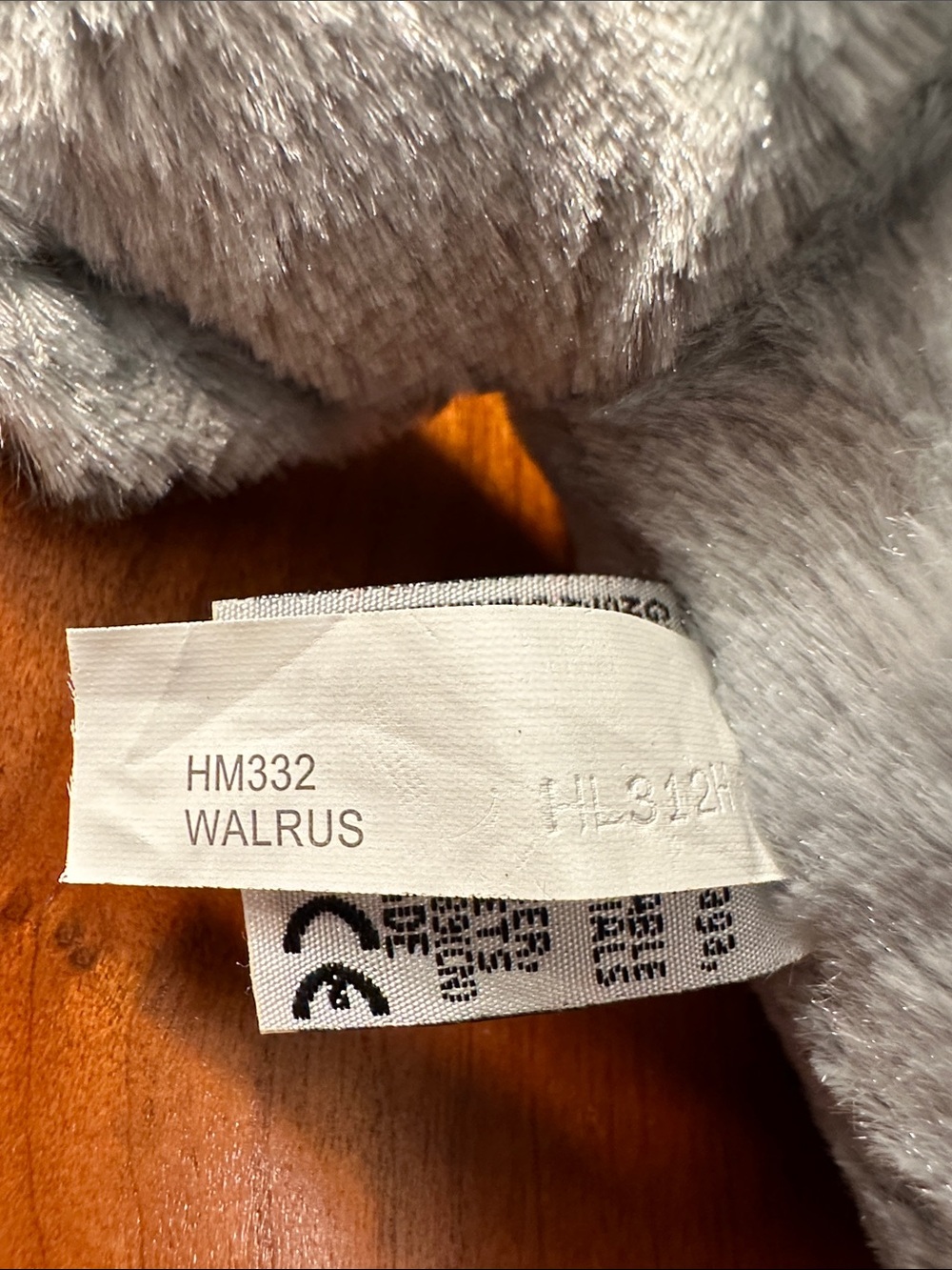 GANZ Webkinz Gray Walrus (no tag) - Picture 5 of 6